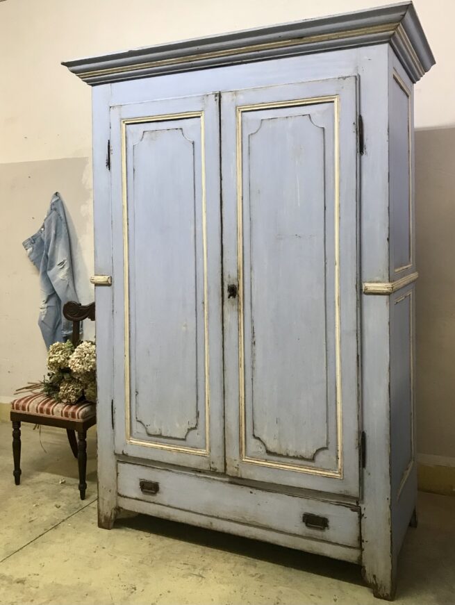 ARMADIO EPOCA 800 LACCATO A TEMPERE NATURALI