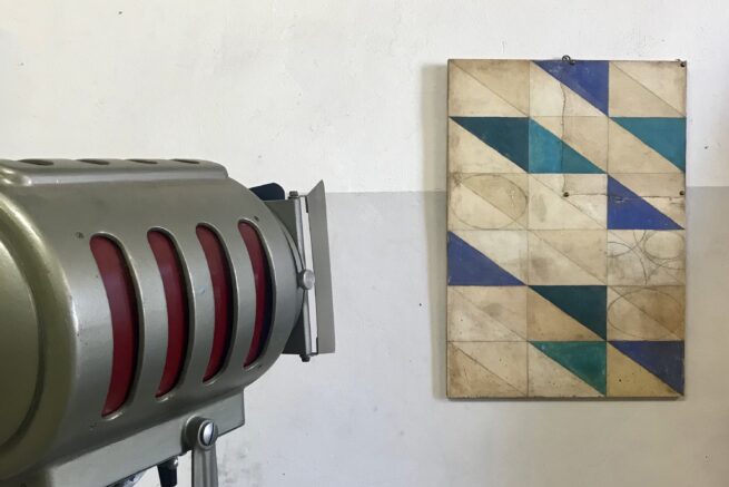 tecnica mista su tavola-arte contemporanea